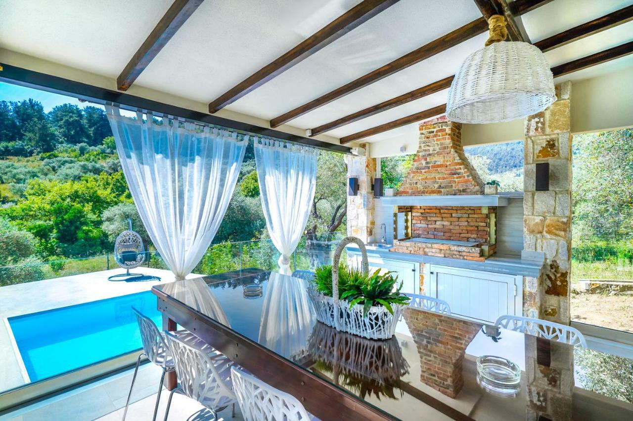 Villa Santa Marina Makriammos Exteriör bild