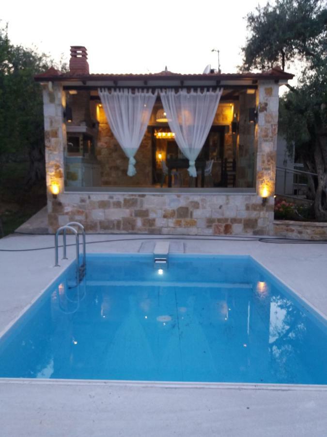 Villa Santa Marina Makriammos Exteriör bild